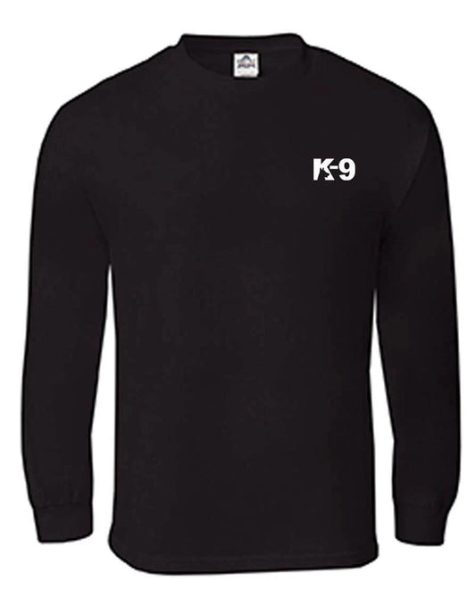 New Mens Printed "K-9" Police SWAT TEAM Funny Custom T-Shirt Black Blue White