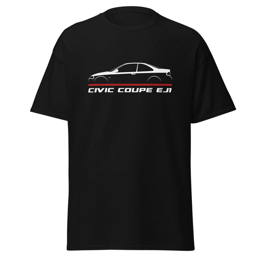 Premium T-Shirt For Honda Civic Coupe EJ1 1991-1995 Fans Birthday Gift