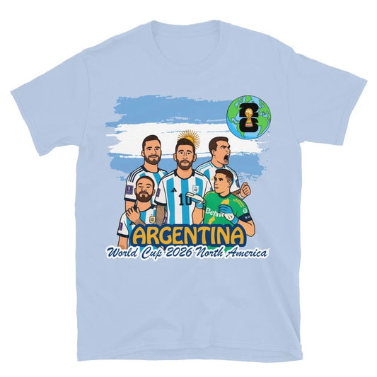World cup soccer 2026 Argentina Unisex T-Shirt Messi