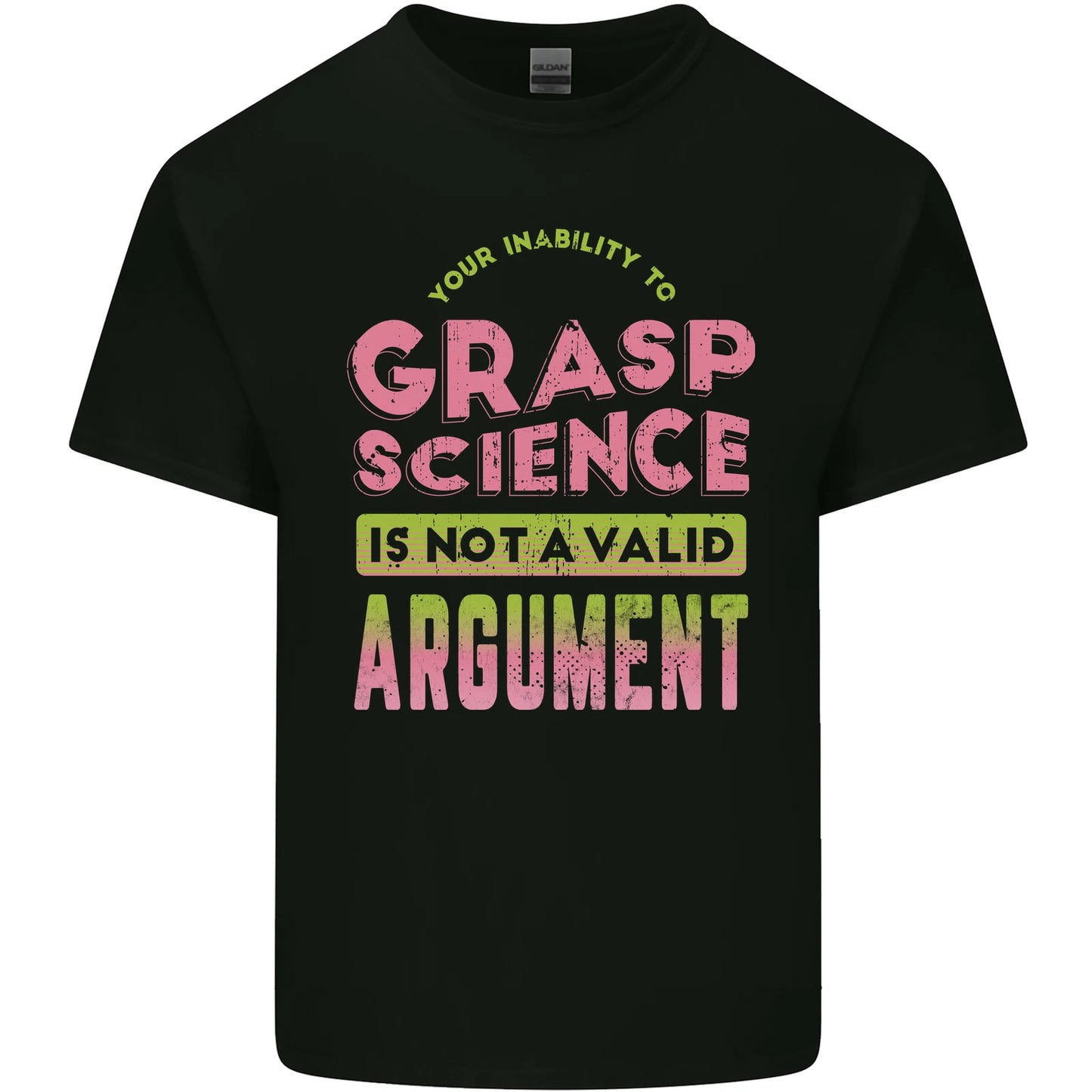 Grasp Science Funny Geek Nerd Physics Maths Mens Light Cotton T-Shirt