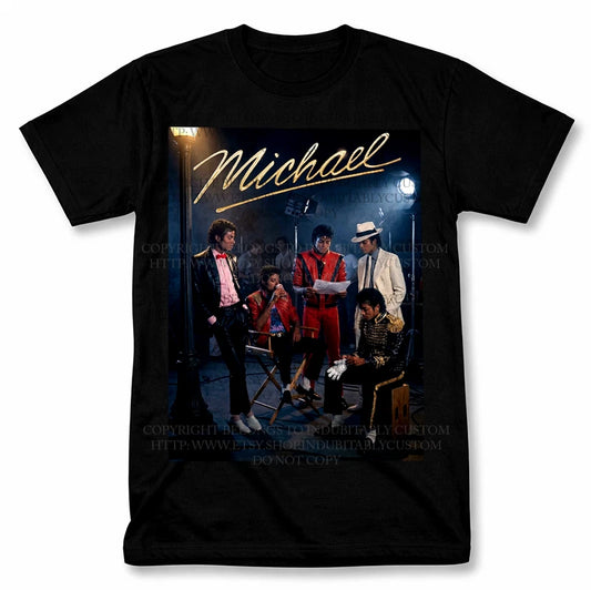 Limited Michael Jackson Graphic T Shirt Vintage Michael Movie Fan Tee