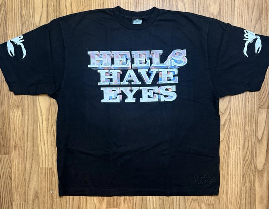 Westside Gunn Fourth Rope Heels Have Eyes Oversized Tee Black Large Rare