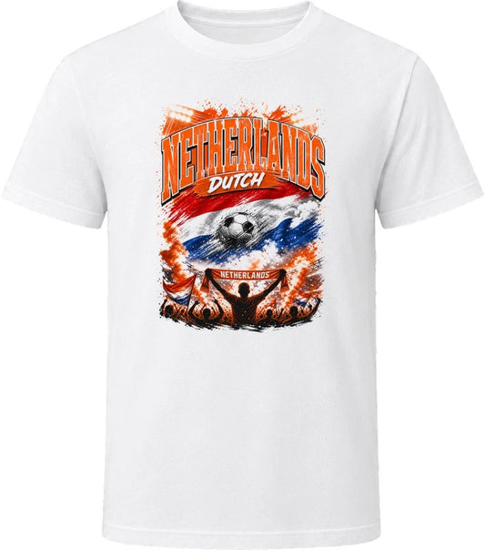 Netherlands Dutch Soccer Football National Supporters T Shirt