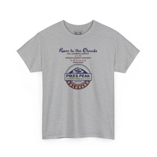 Colorado Springs Racing T-Shirt - Pikes Peak Retro Tee - Sports Car Fans Gift