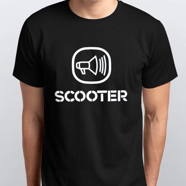 SCOOTER new T-SHIRT sizes S M L XL XXL colours black white