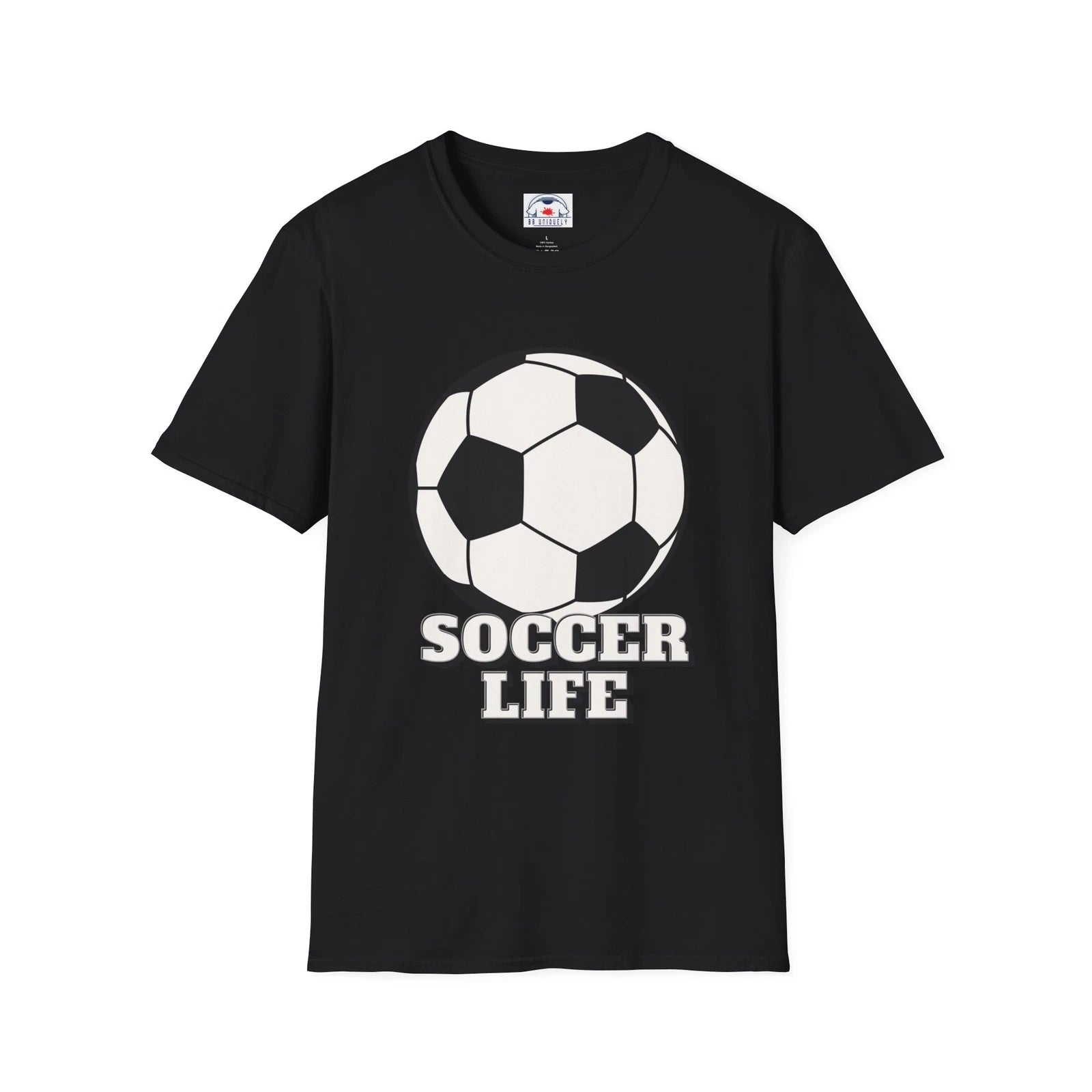 Soccer Life T-Shirt, Sports Tee Gift for Soccer Lovers, Unisex Soccer Shirt,
