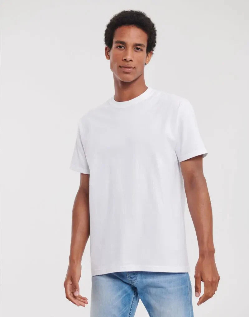 Russell Classic Mens Heavyweight Tee T-Shirt