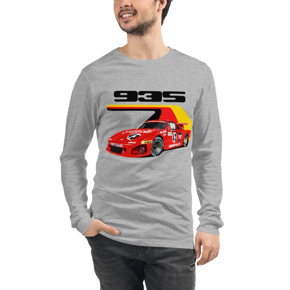 935 Retro Race Car Unisex Long Sleeve Tee