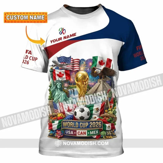 Unisex Shirt - Custom World Cup 2026 3D Shirt HS868