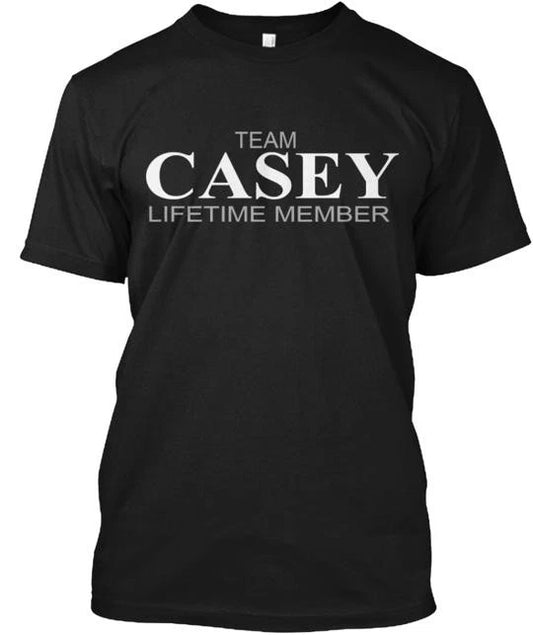 Team Casey Tee T-Shirt Made in the USA Size S to 5XL