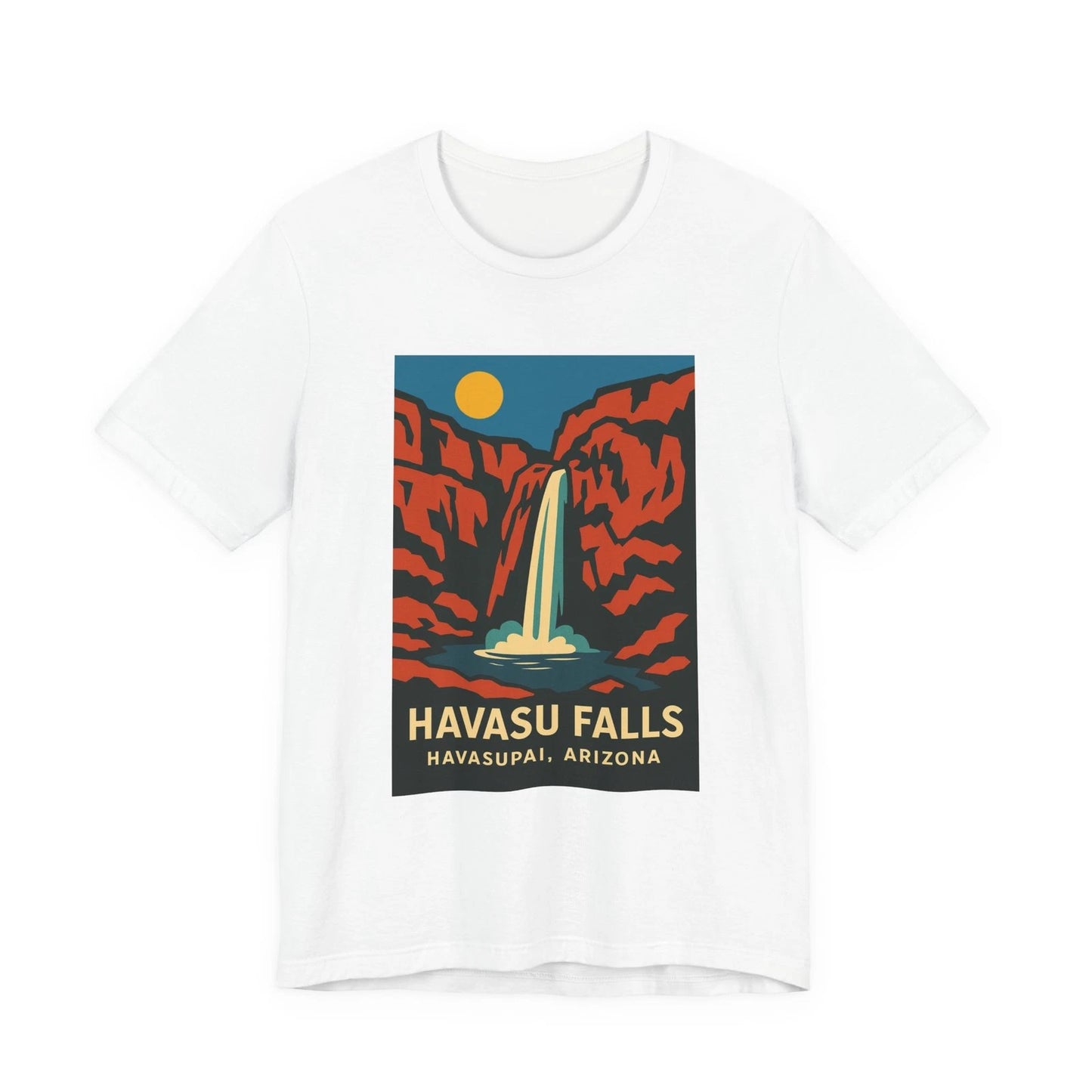Havasu Falls T-Shirt Havasupai Arizona Vintage Retro Travel Tee