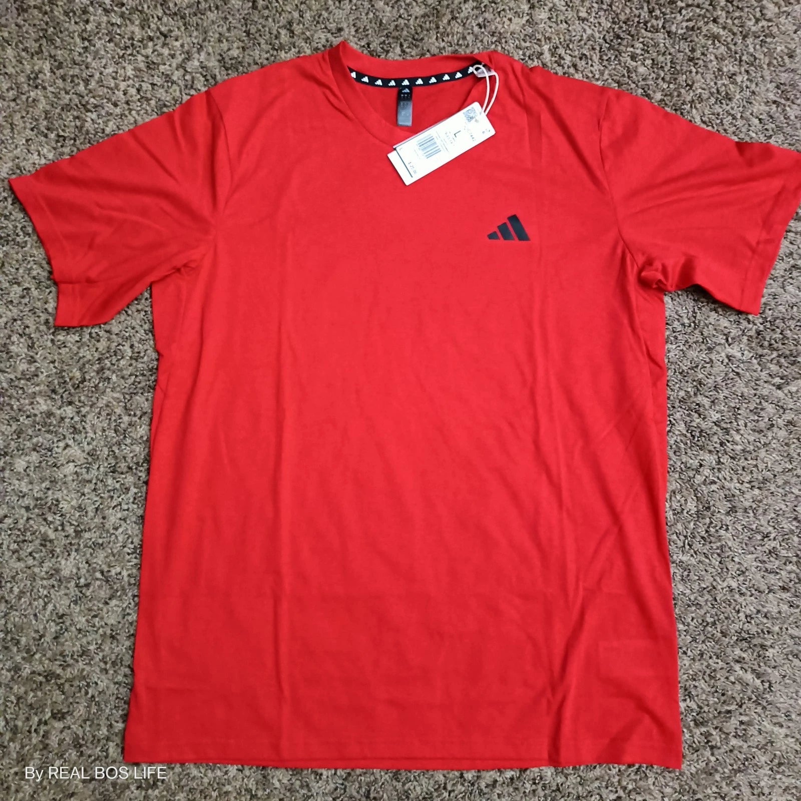 Adidas T-shirt Better Scarlet/Black.. Men's Size 3XL