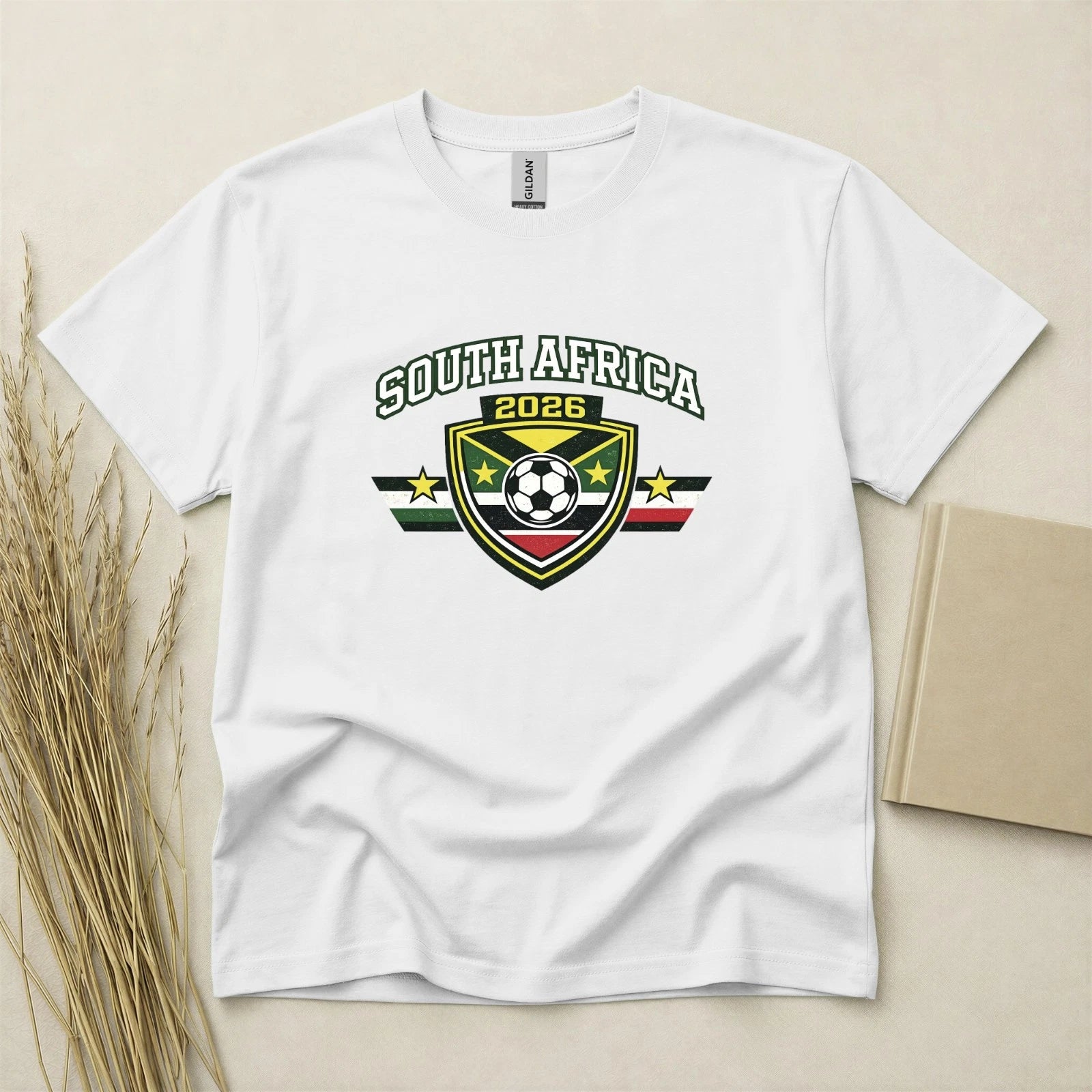 South Africa 2026 Football Fan T Shirt Soccer Supporters Gildan Family Top