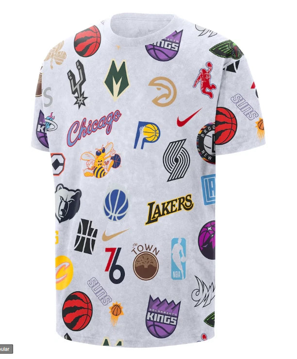 NBA City Edition Remix All Over Print 3D  T-Shirt