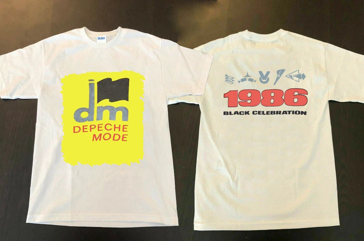 Vtg Black Celebration 1986 Depeche Mode Rare Tour T-Shirt