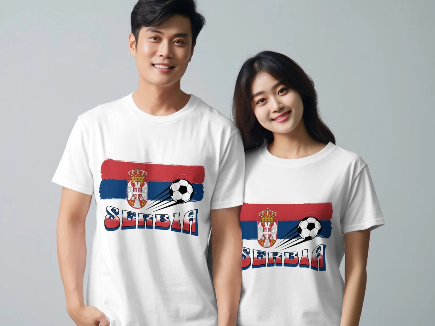 Serbia Football T-Shirt European Tournament Unisex Soccer TShirt Euros 2024