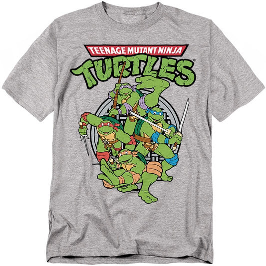 Tmnt Tmnt Group T-Shirt S-5XL, Athletic Heather