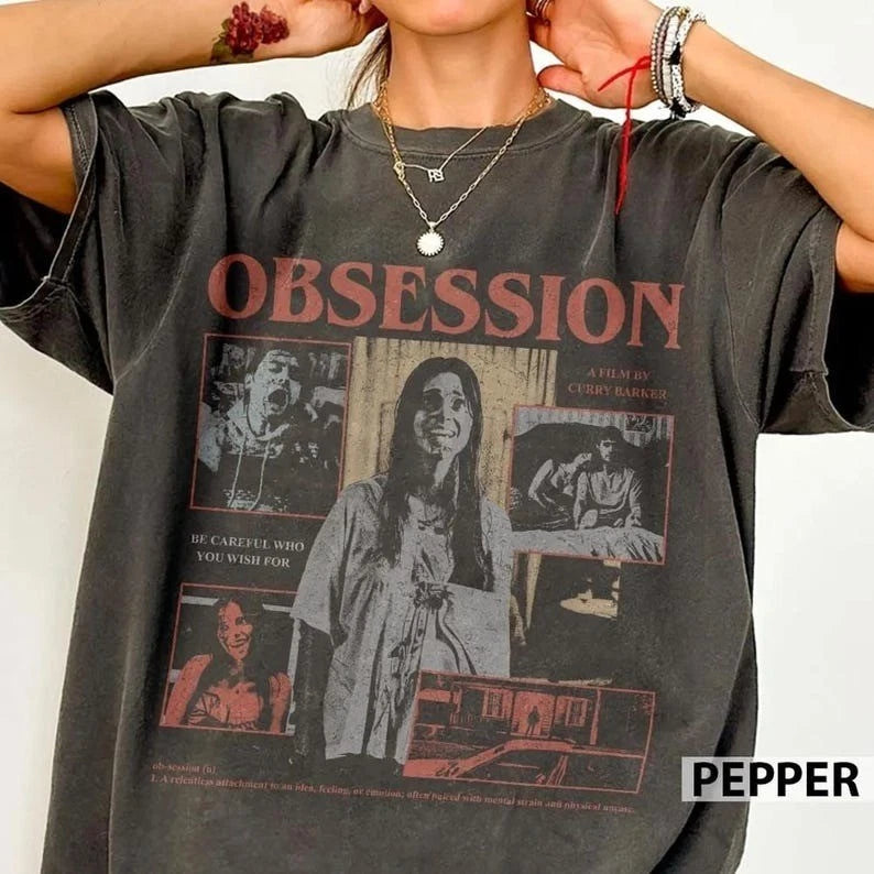 Obsession 2026 Gothic Horror Graphic Vintage Shirt, Obsession Movie Shirt