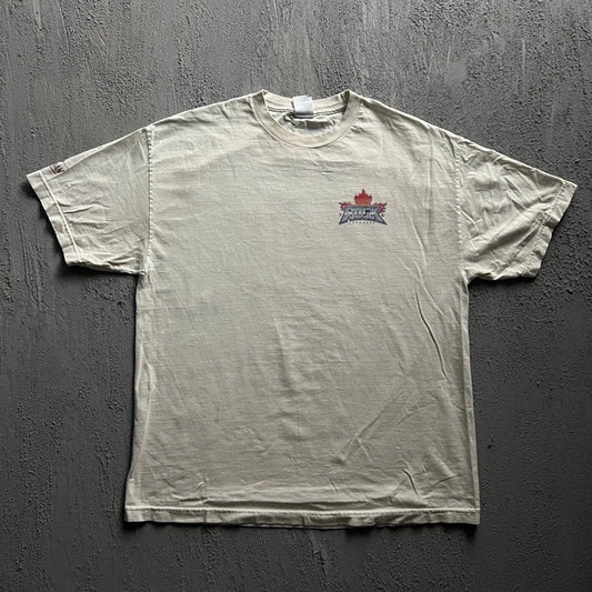 Vintage Toronto Rock Lacrosse XL White 2000s Molson Canadian