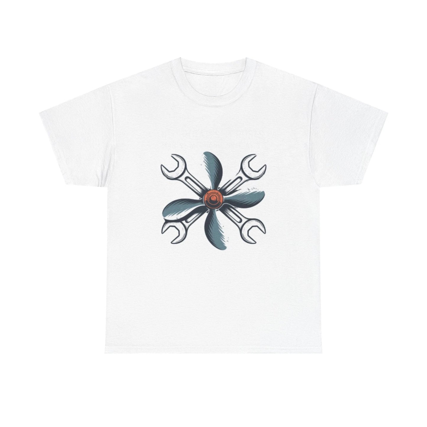 Marine Mechanic T-Shirt Outboard Boat Technician Graphic Tee Marine Diesel