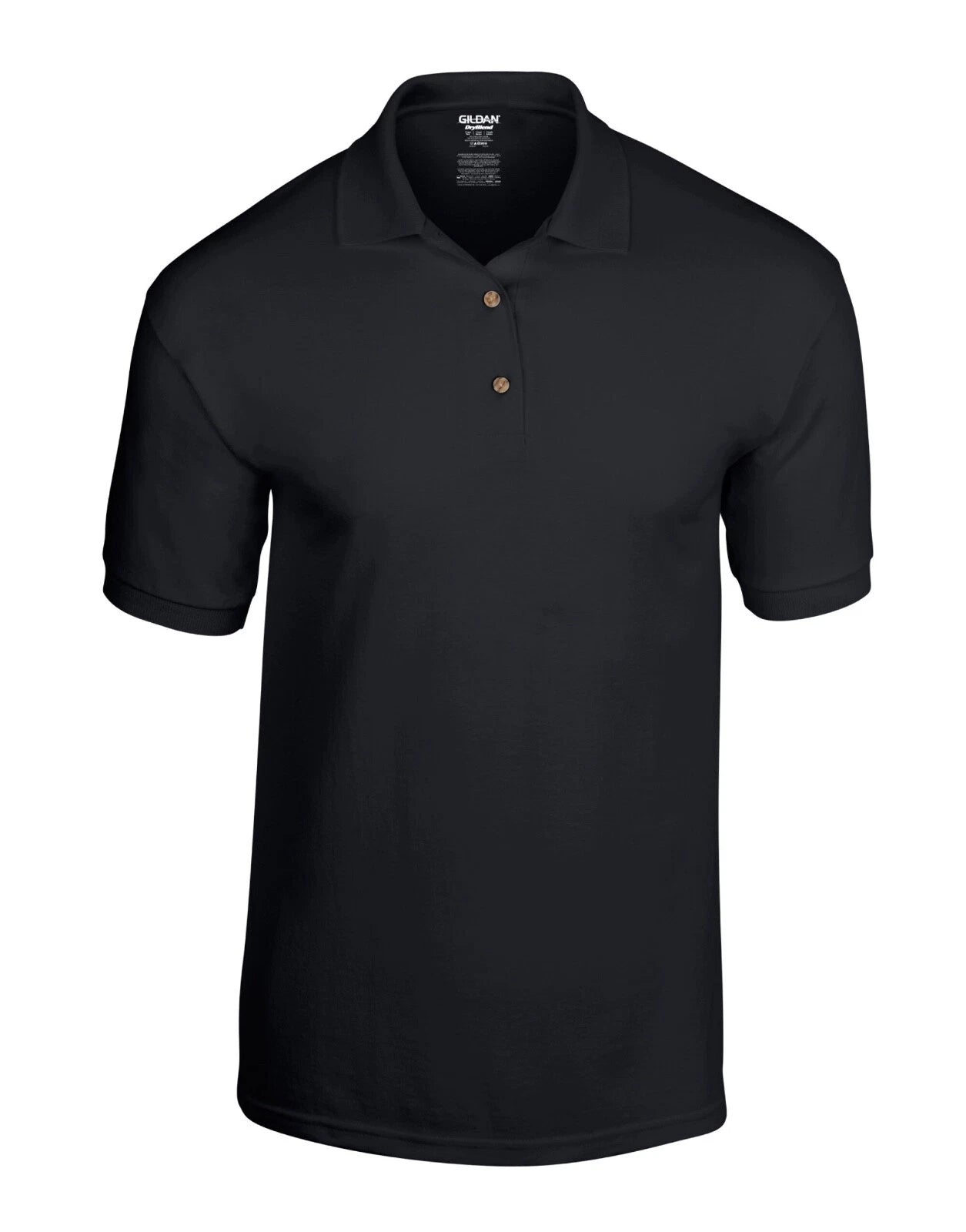 Custom Embroidered Polo Shirt Gildan Dryblend Personalised Text Workwear