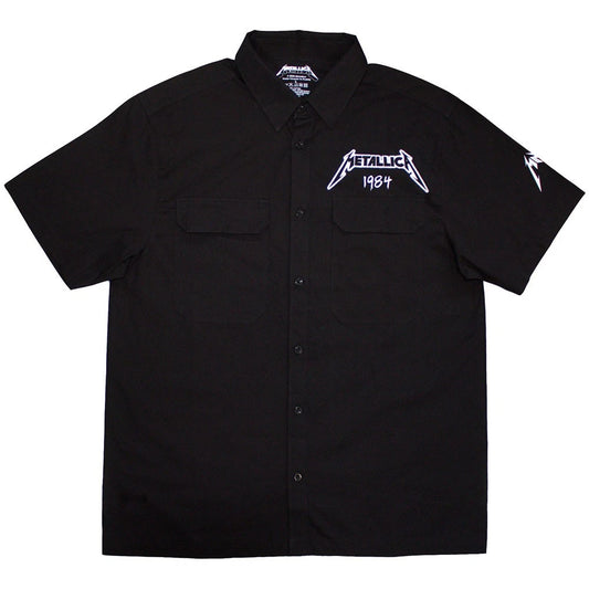 Metallica Ride The Lightning Casual Shirt