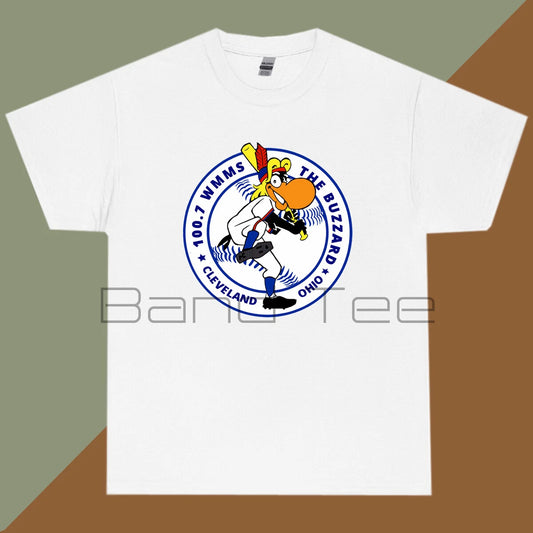 The Buzzards radio wmms T-shirt heavy cotton New