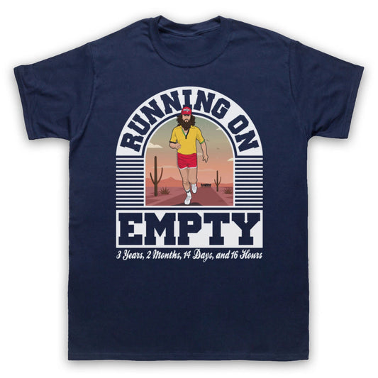 JACKSON BROWNE FORREST GUMP RUNNING ON EMPTY I WAS MENS & WOMENS T-SHIRT