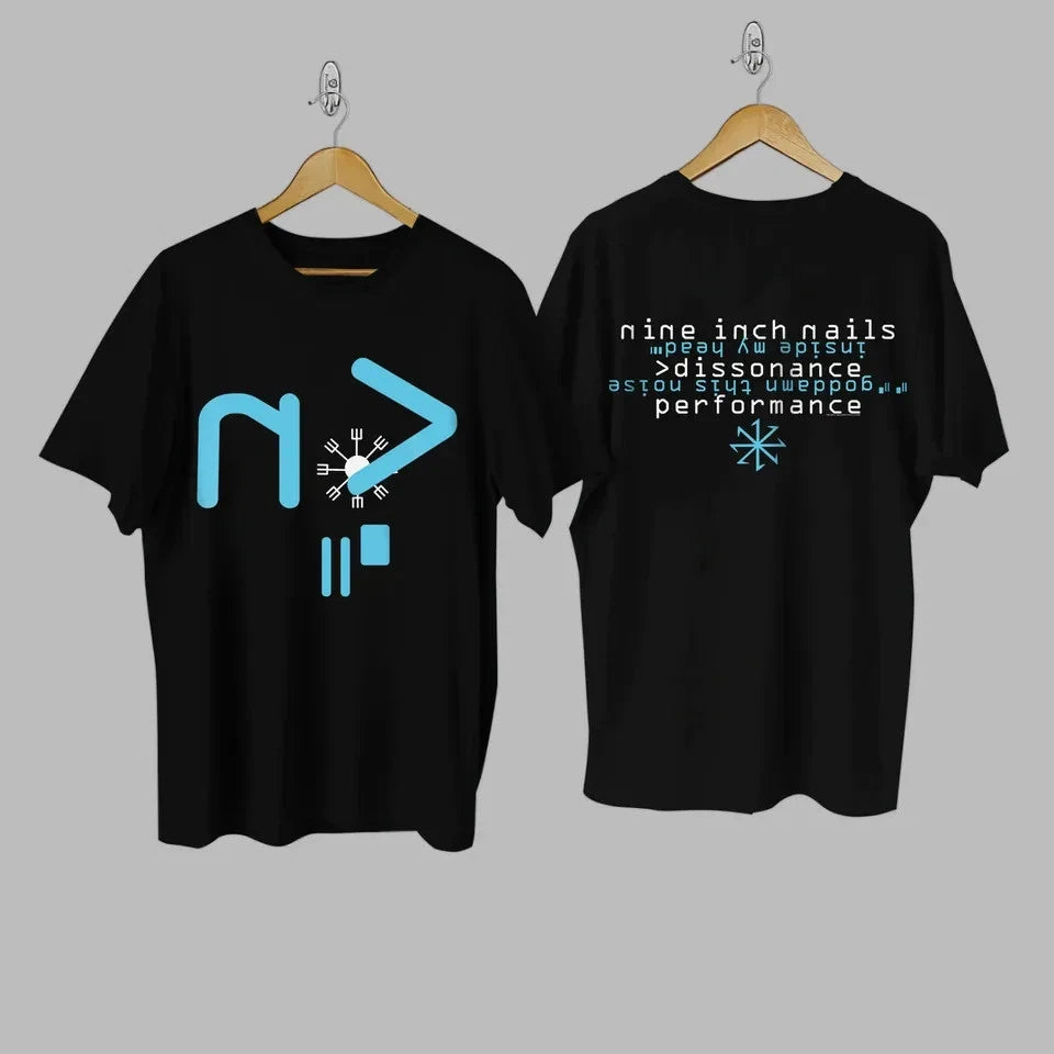 Vintage Nine Inch Nails Dissonance Performance Concert T-Shirt