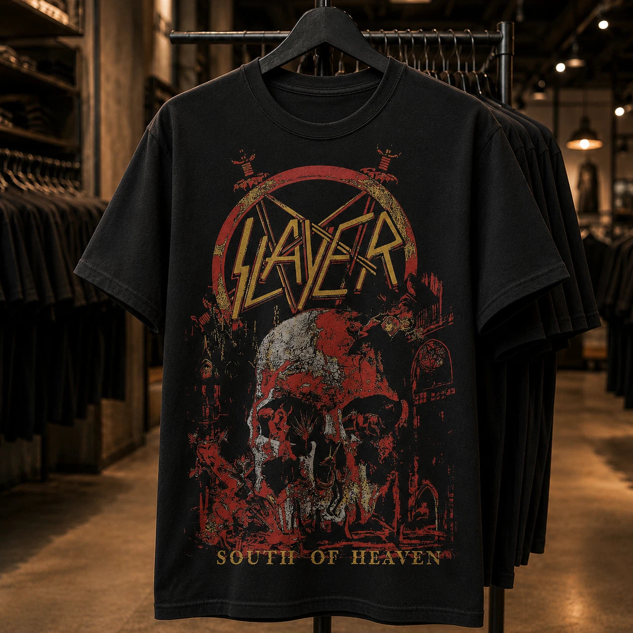 SLAYER Heavyweight T-Shirt 220GSM | Men’s Women’s Premium 100% Cotton