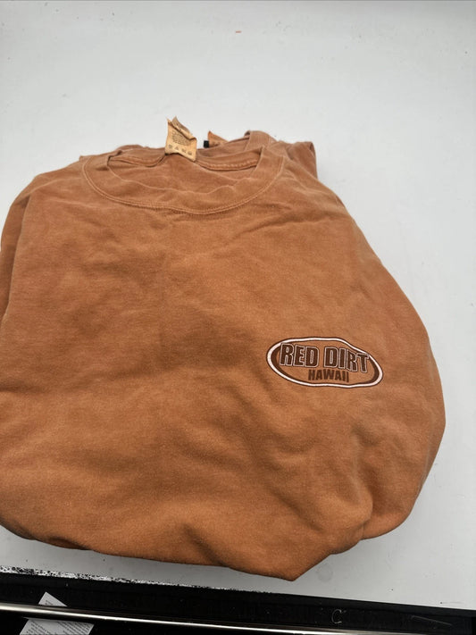 Original Red Dirt Hawaii T Shirt Kauai Maui Dirt Dyed Size 2XL