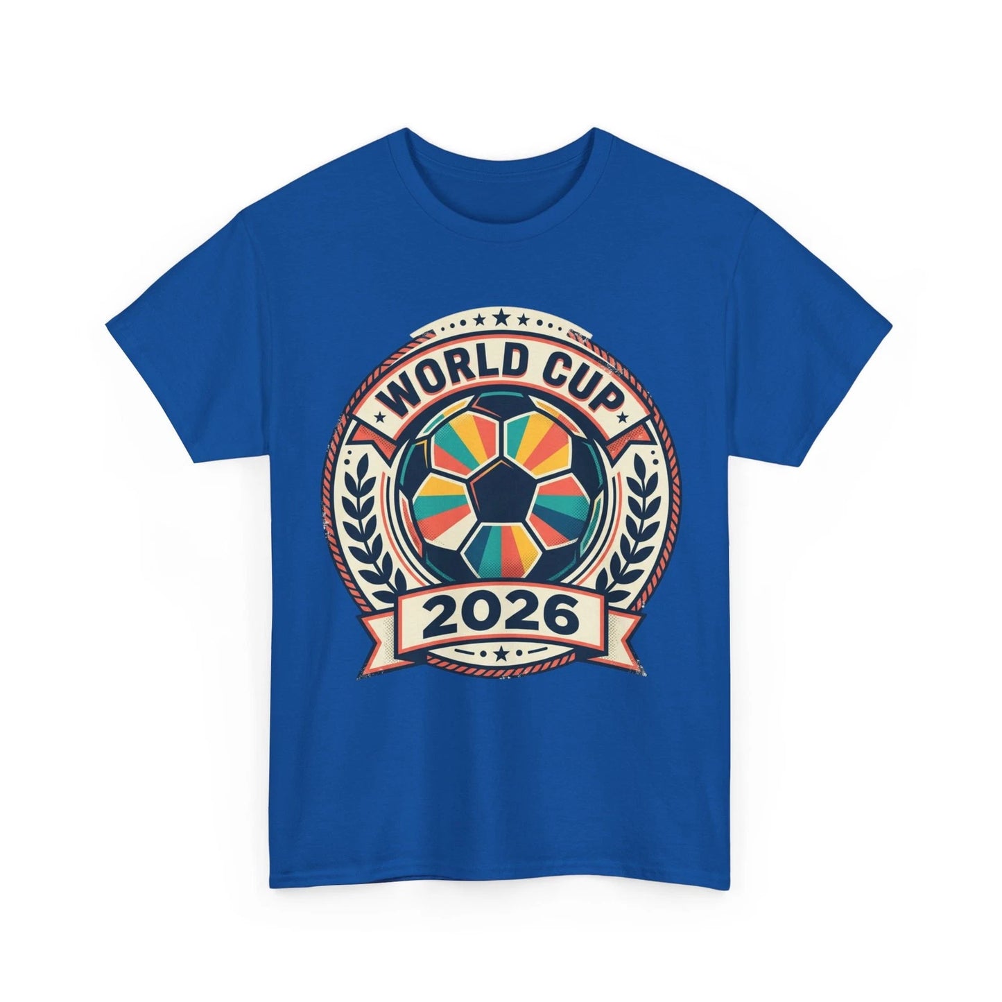 World Cup 2026 Soccer Badge T-Shirt | Retro Football Emblem| World Cup USA