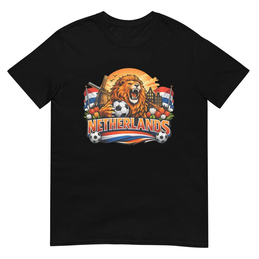 Netherlands Football Fan T-Shirt – Dutch Lion World Cup Support Tee Unisex