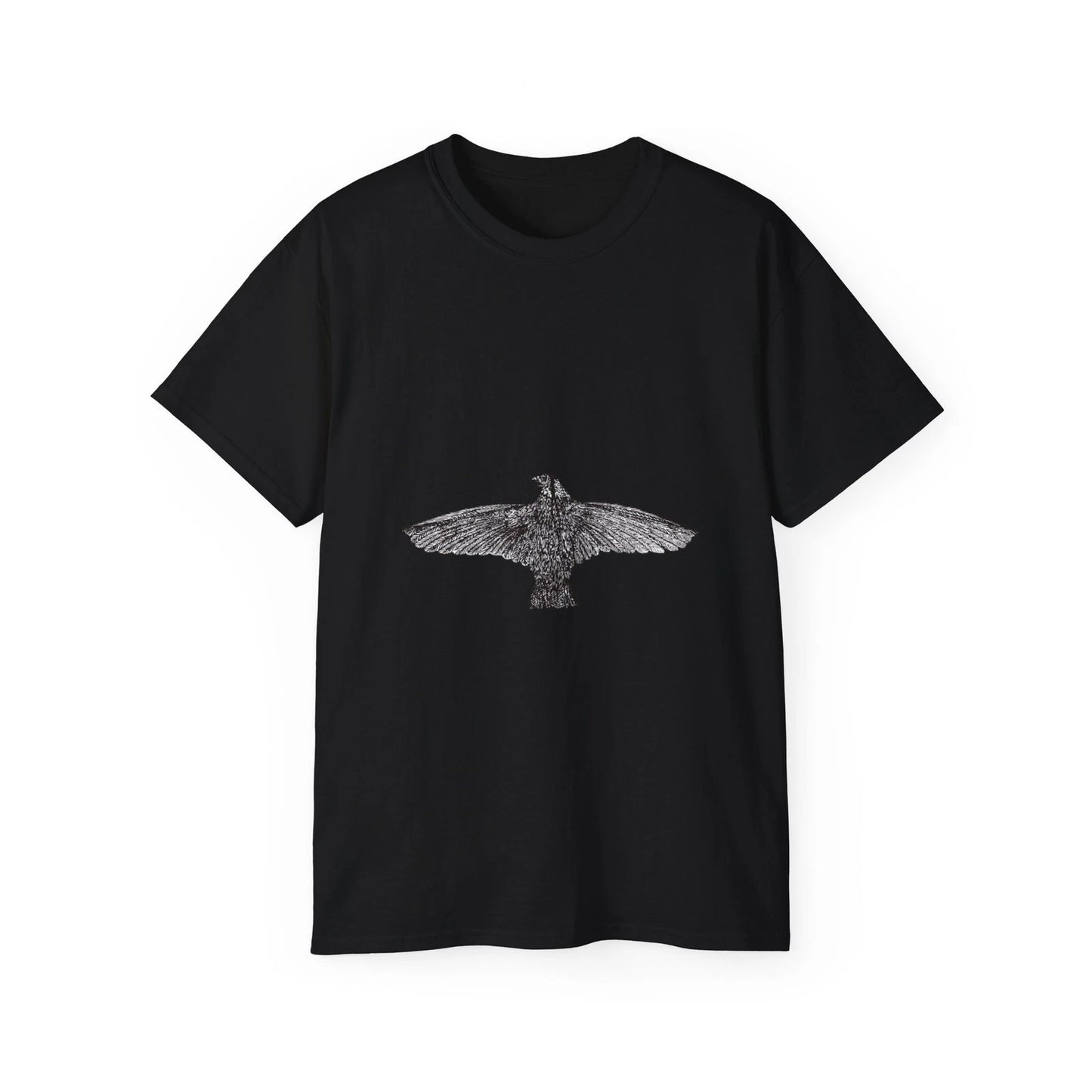 Eagle Vintage Hawk Bird Nature Animal | Custom Graphic T-Shirt