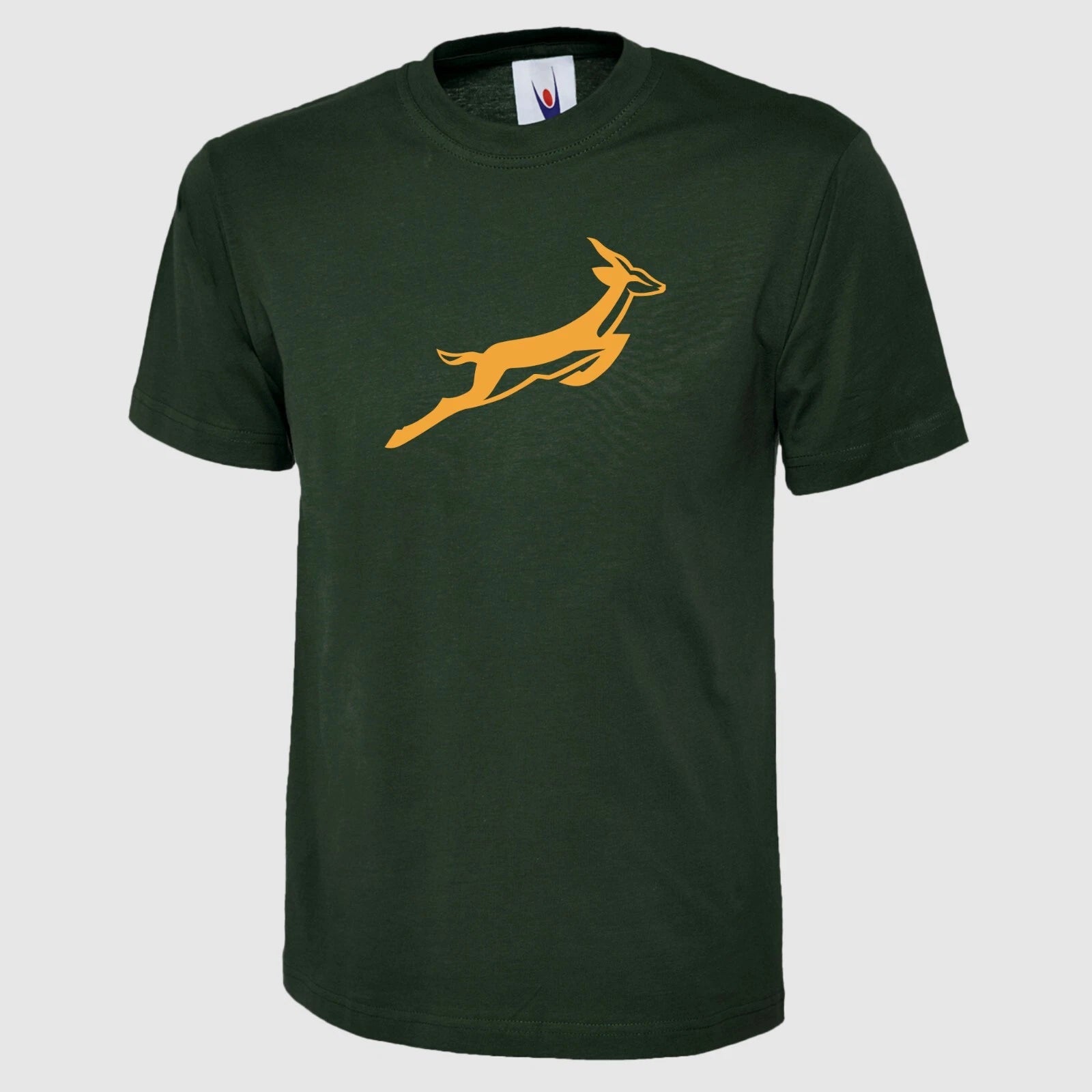 South Africa African Rugby T-Shirt Printed Funny Springbok Birthday Gift Sport T