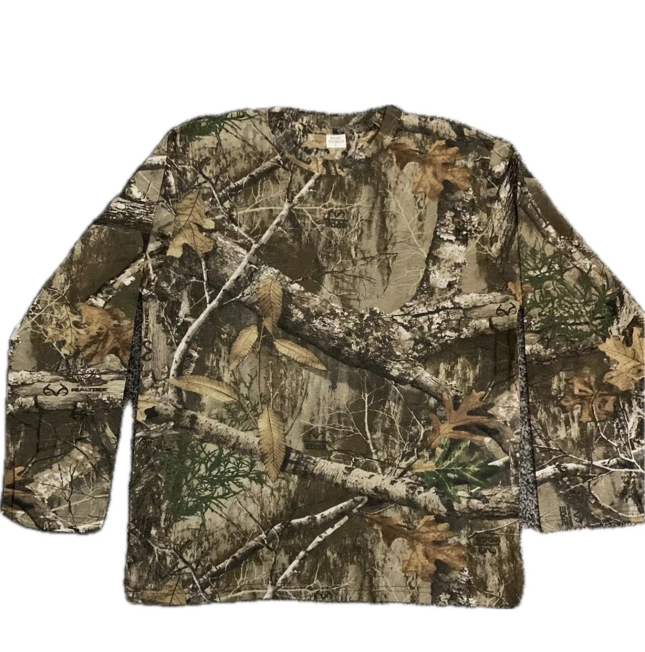 Realtree Jungle Print and Mossy Oak Print Long Sleeve T- Shirt Medium to 5XL