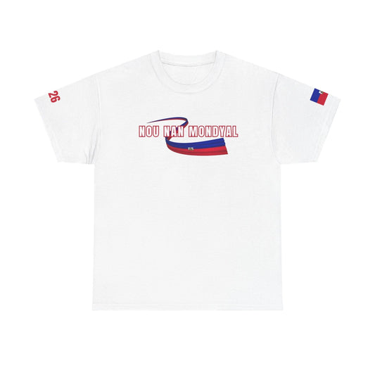 Nou Nan Mondyal T-Shirt, Haitian soccer futbol 2026, Grenadiers, world cup tee