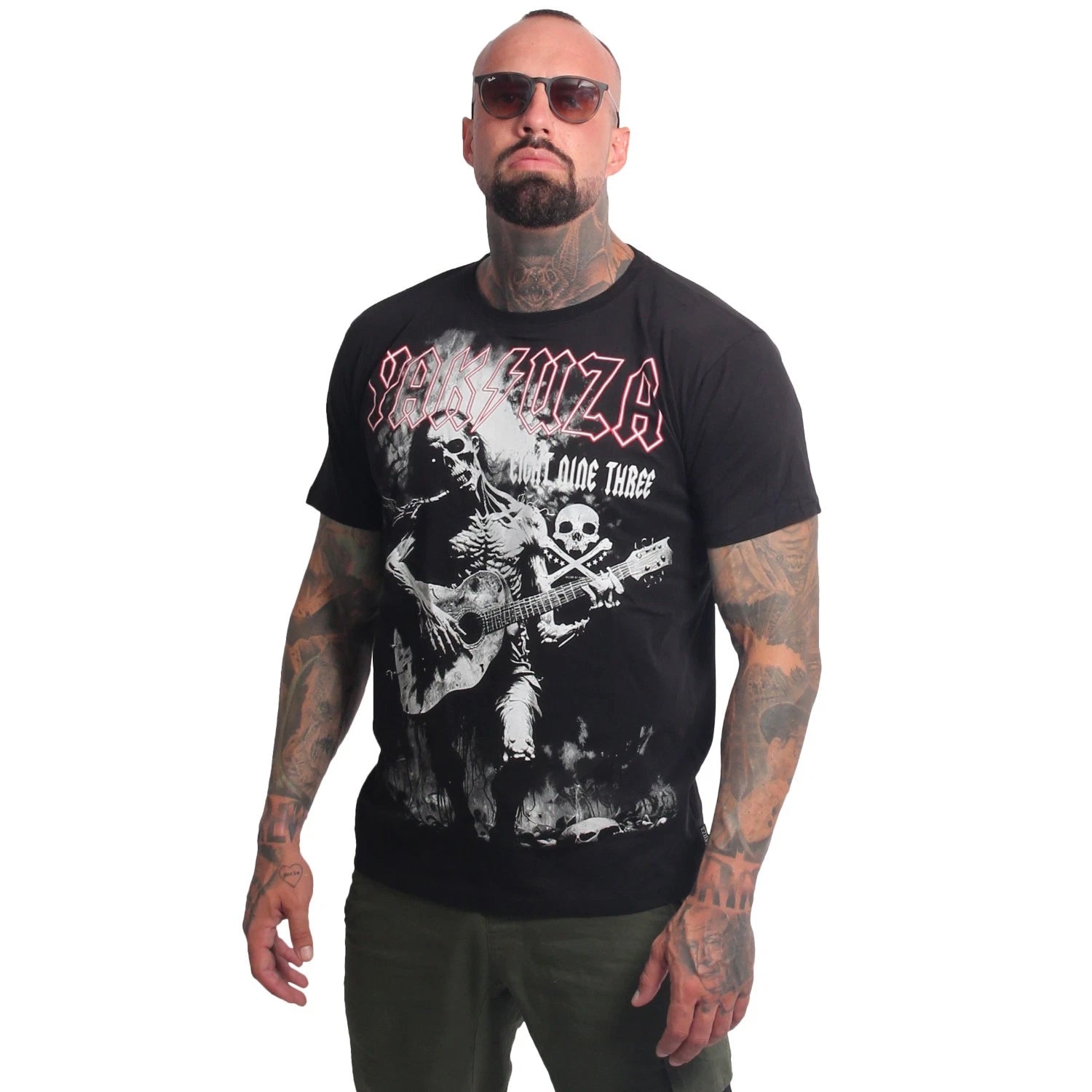 New Yakuza Men's Artist Acid Regular T-Shirt - Black