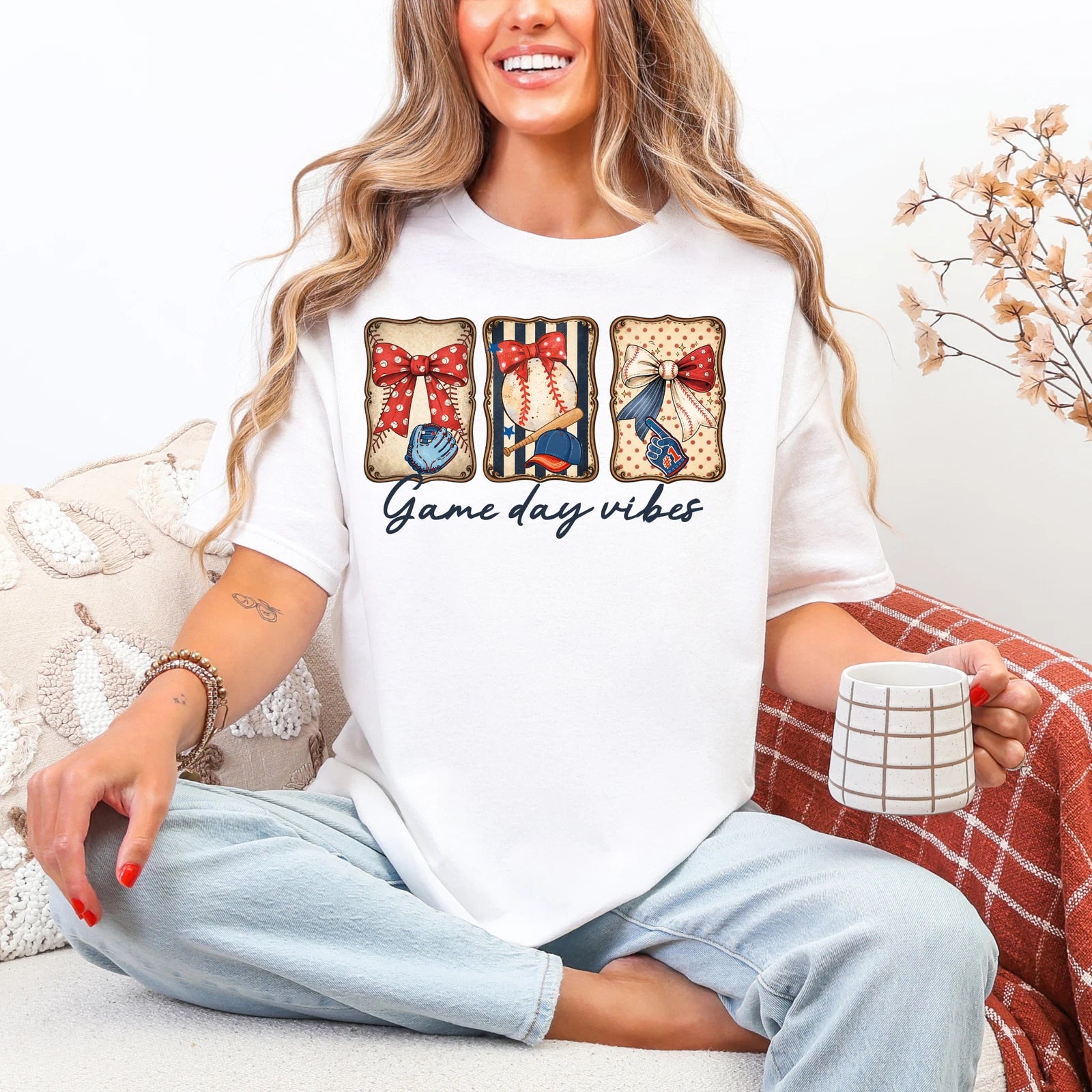 Game Day Vibes Baseball Tee | Sports Fan Shirt, Baseball Lover Gift For Anyone