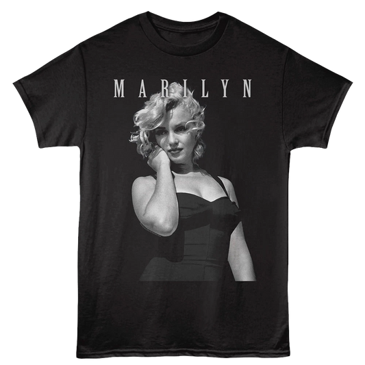 MOVIE STAR ICON MARILYN MONROE SIMPLE BOX UNISEX Adult T-Shirt 16