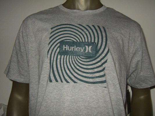 Nwt Men's L,XXL Gray Hurley Abyss Premium Sport Logo Graphic Shirt HFA20VMT $26
