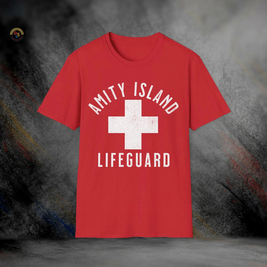 Amity Island Lifeguard T-Shirt | Softstyle Tee