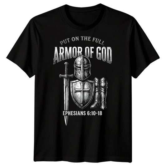 Armour Of God Mens T Shirt Christian Clothing For Bible Verse Christian Gift