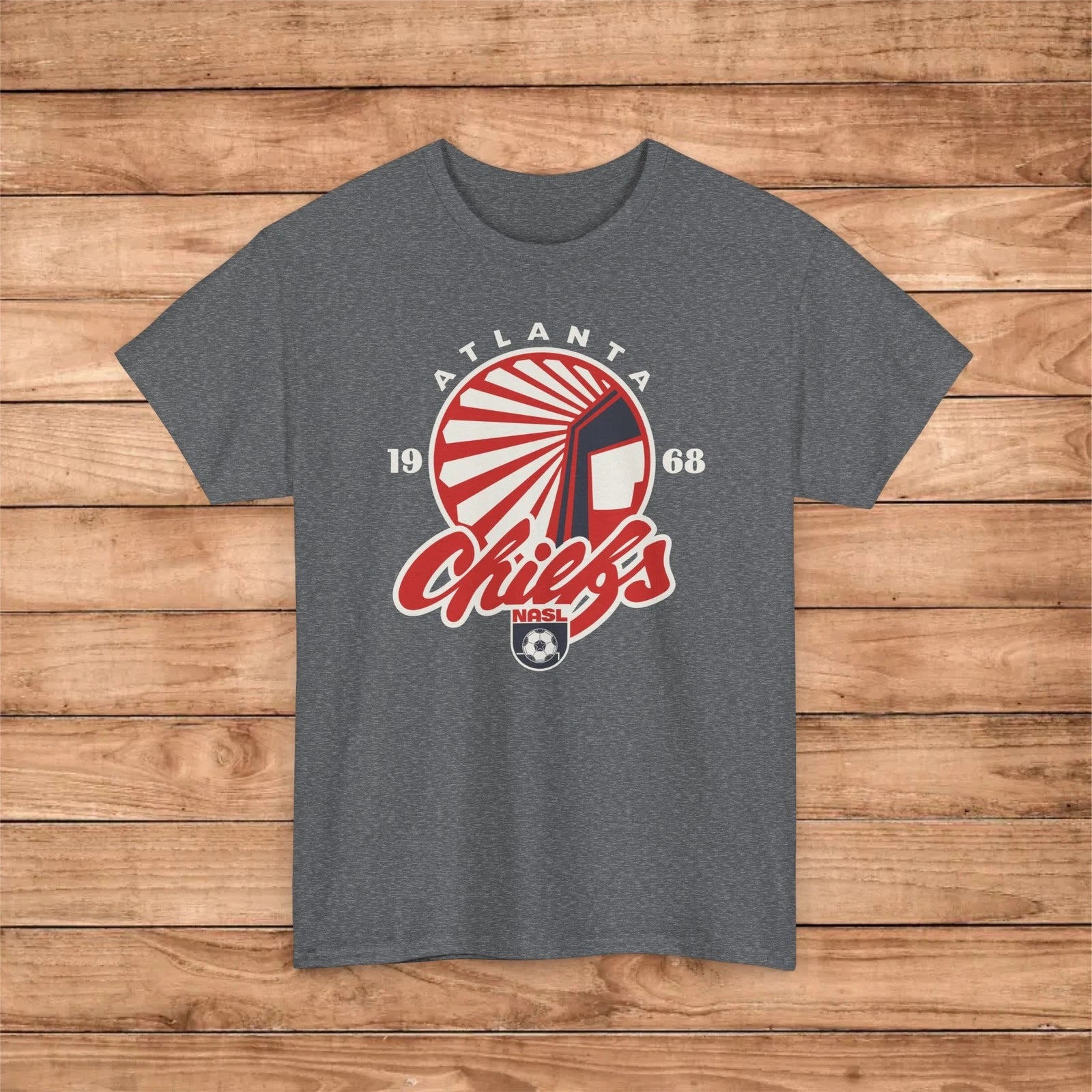 Atlanta Chiefs 1968 Vintage NASL Soccer Premium Unisex T-Shirt