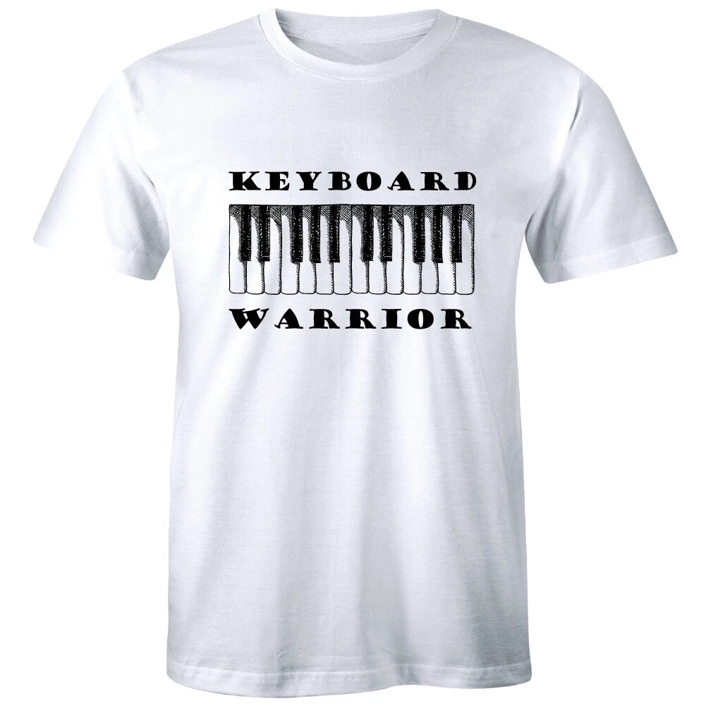 Keyboard Warrior Men's T-Shirt Piano Instrument Music Lover Gift Tee