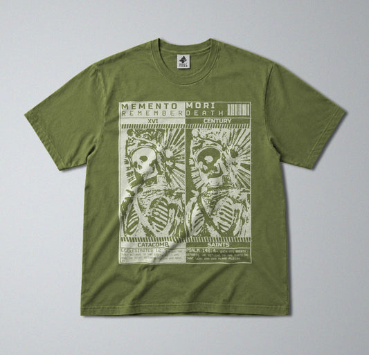 100% Cotton Tee - Regular Fit - Unisex - Memento Mori - Religious Proverbs