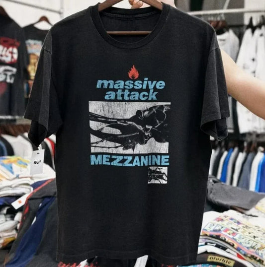 Massive Attack Mezzanine Album Graphic T-Shirt