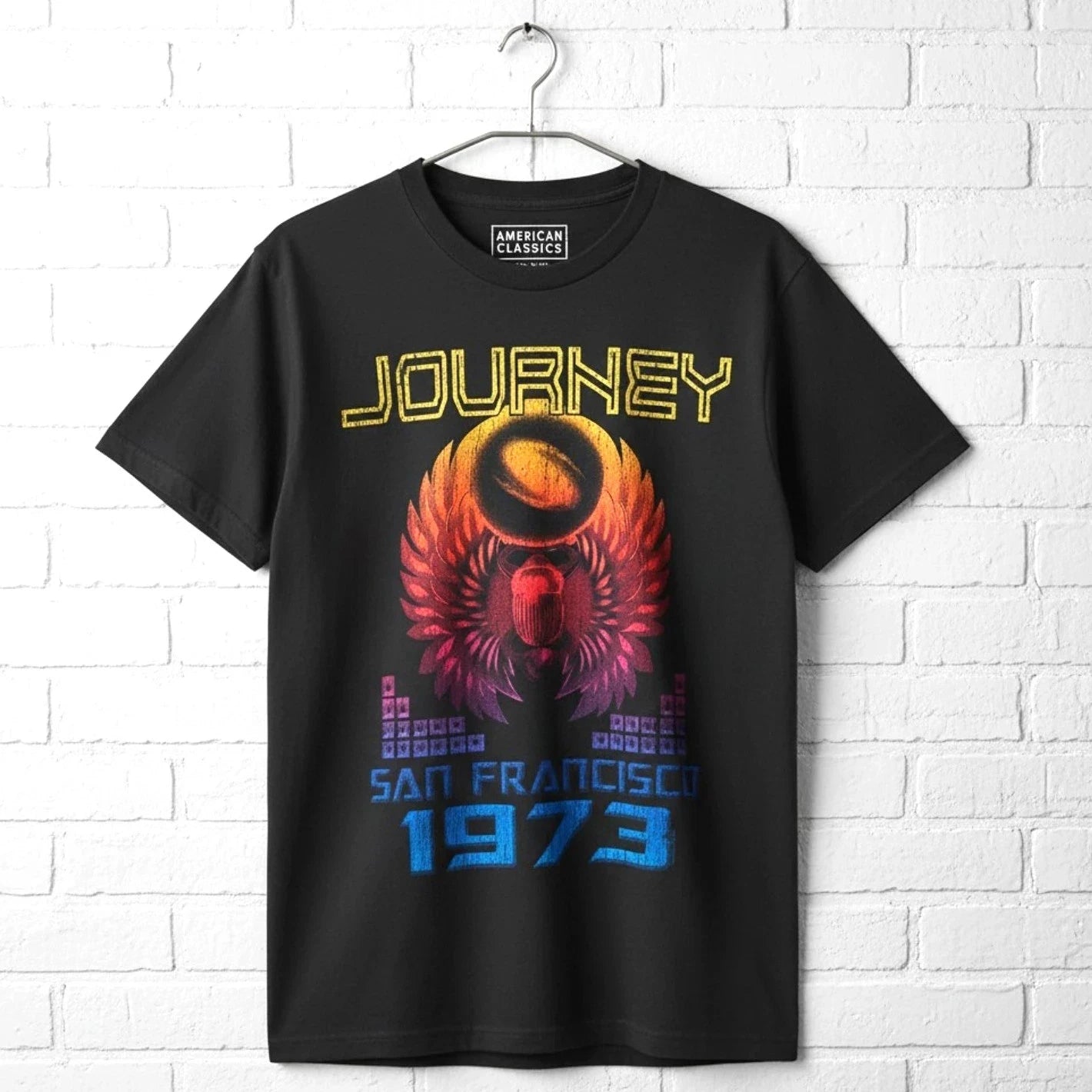 Journey San Francisco 1973 Tour Men's T Shirt