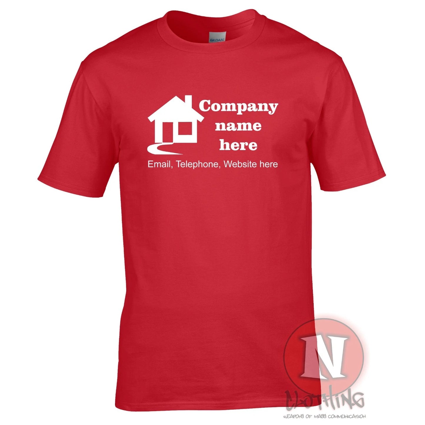 Property maintenance  t-shirt personalised custom building company tee