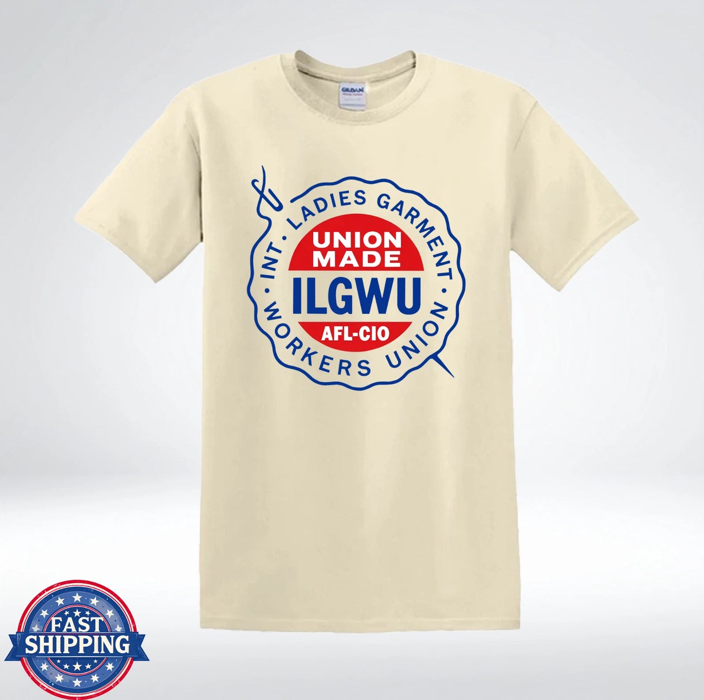 ILGWU Union Made Vintage Labor Graphic Shirt Retro Worker Pride T-Shirt
